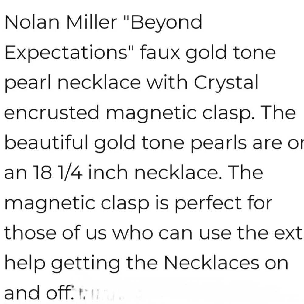 Vintage Nolan Miller "Beyond Expectations" Necklace - Picture 9 of 9